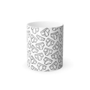 Color Morphing Mug with Tighty Whities Design